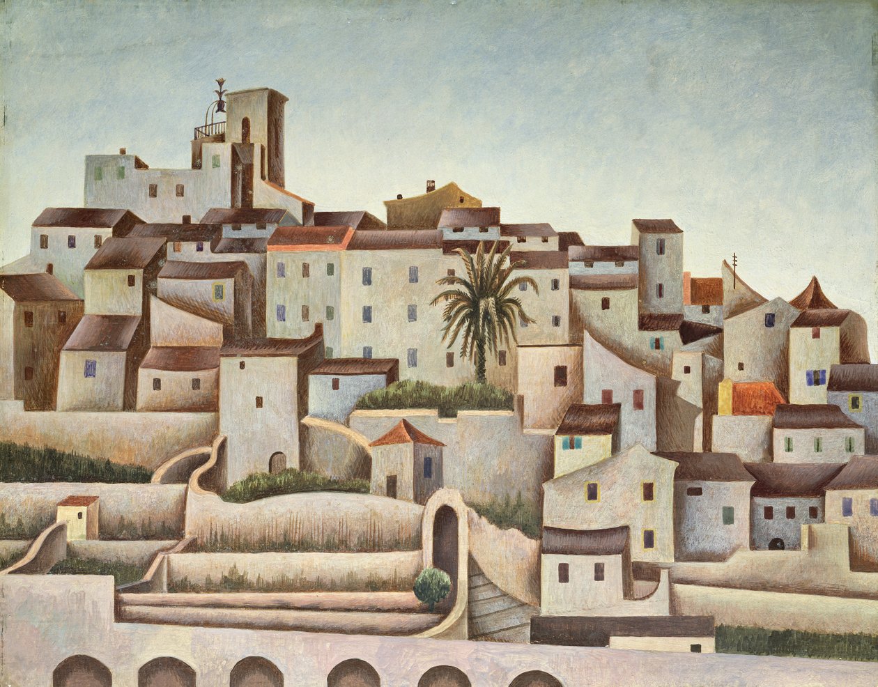 Biot, c.1925 by Edward Alexander Wadsworth