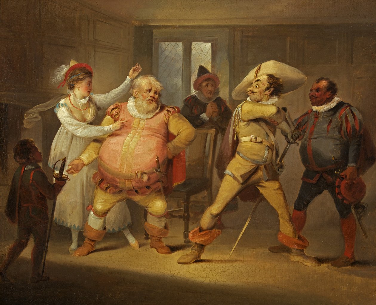 Falstaff by Edward Bird: Highest-quality art reproduction
