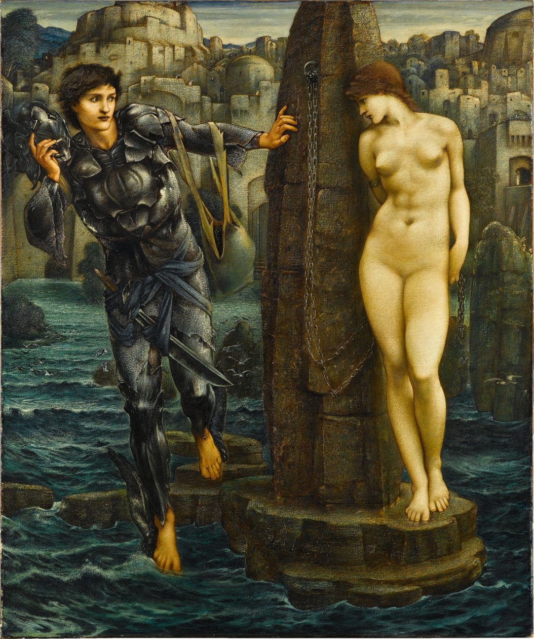 The Rock of Destiny by Edward Burne-Jones