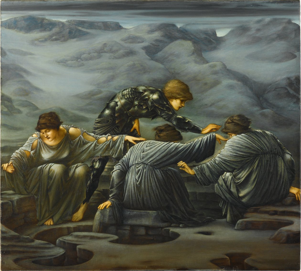 Perseus and the Graeae by Edward Burne-Jones
