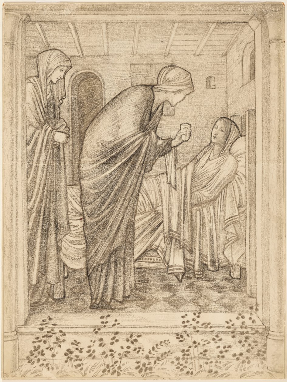 Visiting the Sick by Edward Burne-Jones