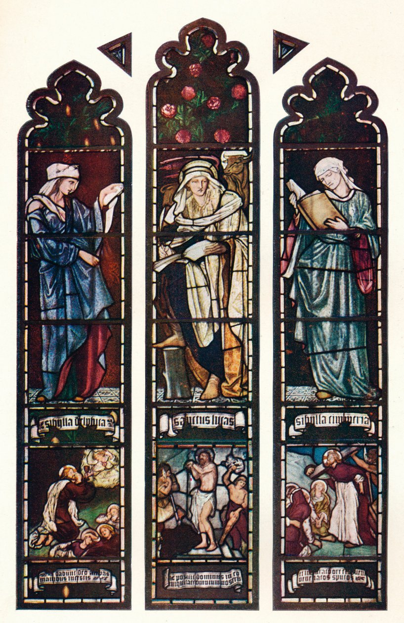 Sibyl Window, Jesus College Chapel, Cambridge by Edward Burne Jones