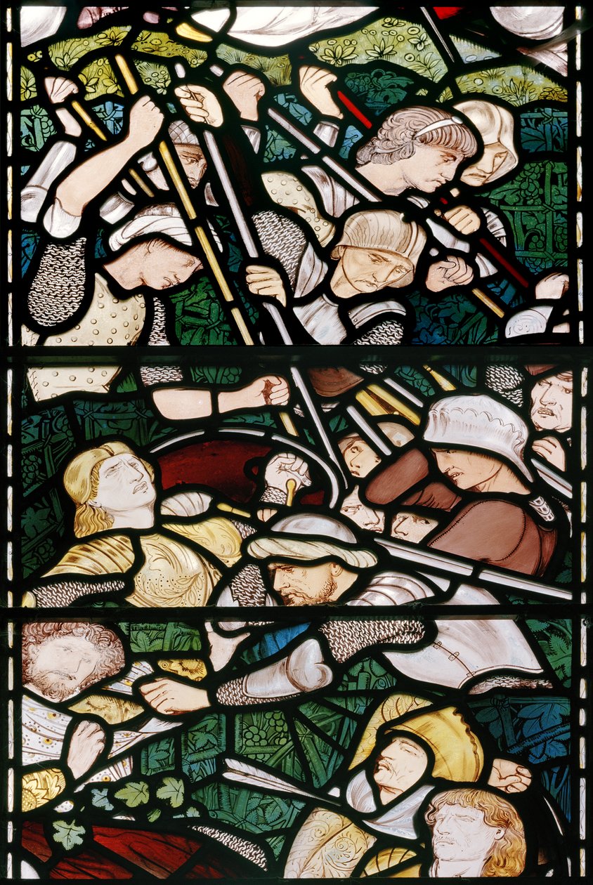 The Battle of Beth Horon by Edward Burne Jones