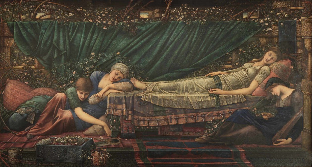 The Legend of Briar Rose: The Sleeping Beauty by Edward Burne Jones