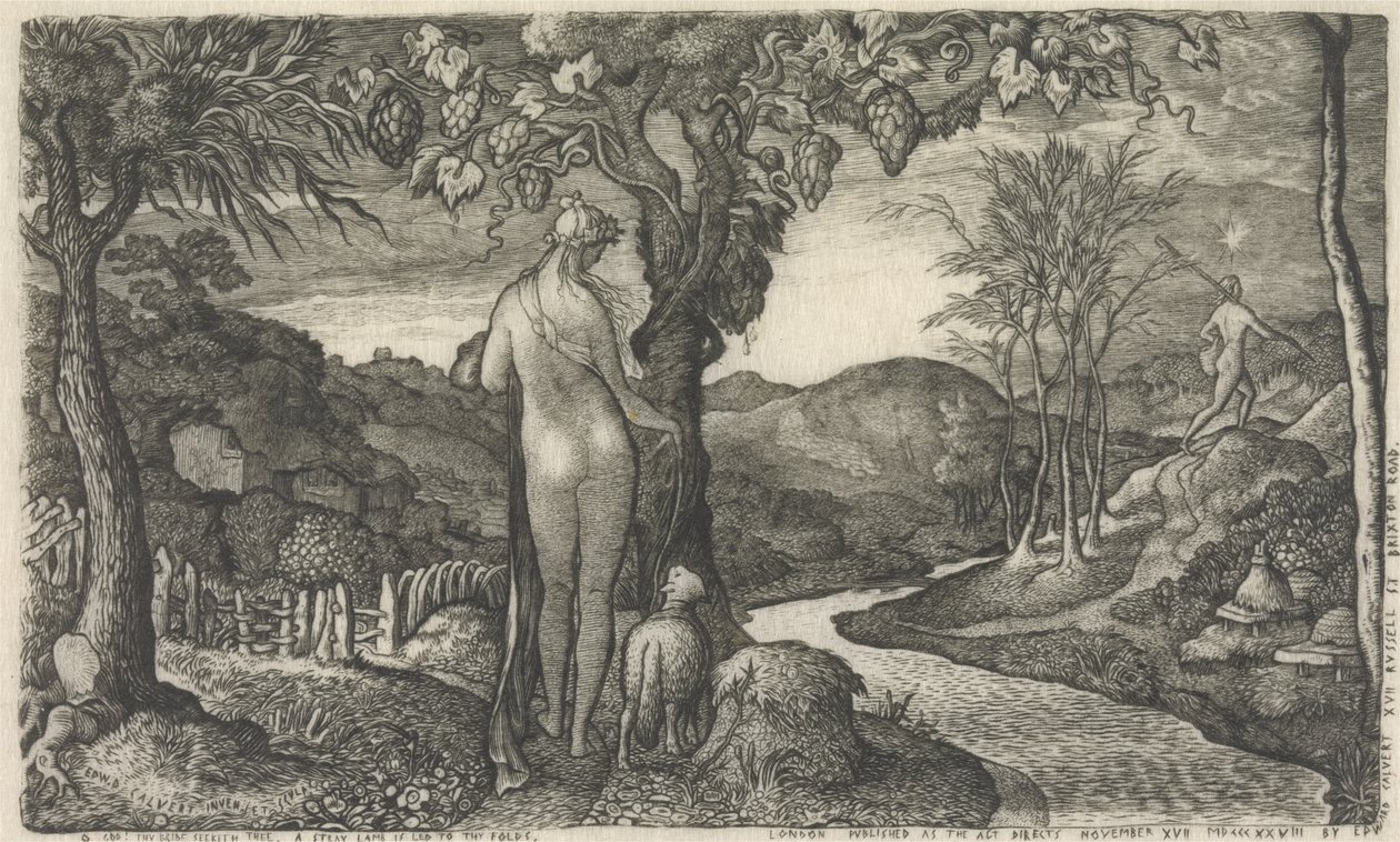 The Bride, 1828 by Edward Calvert
