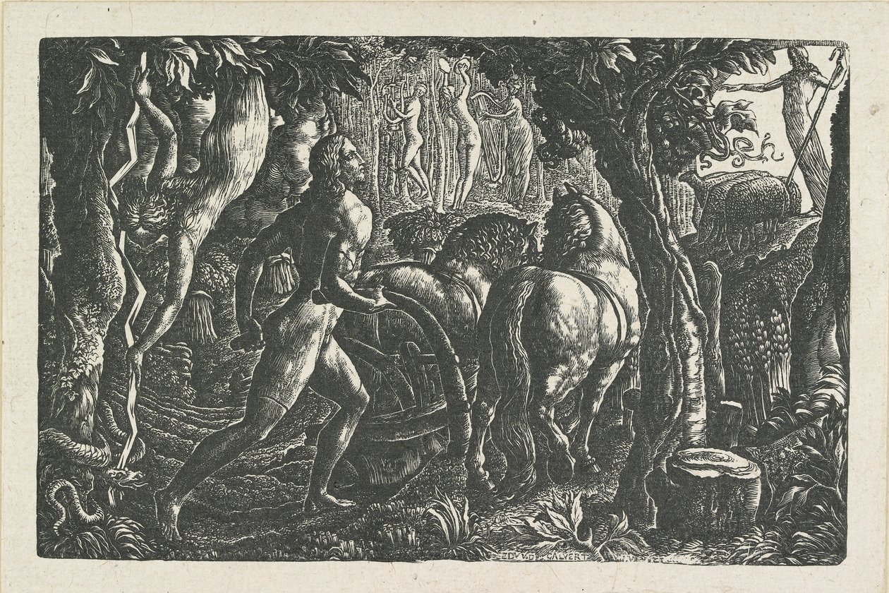 The Ploughman: Christian Ploughing the Last Furrow of Life by Edward Calvert
