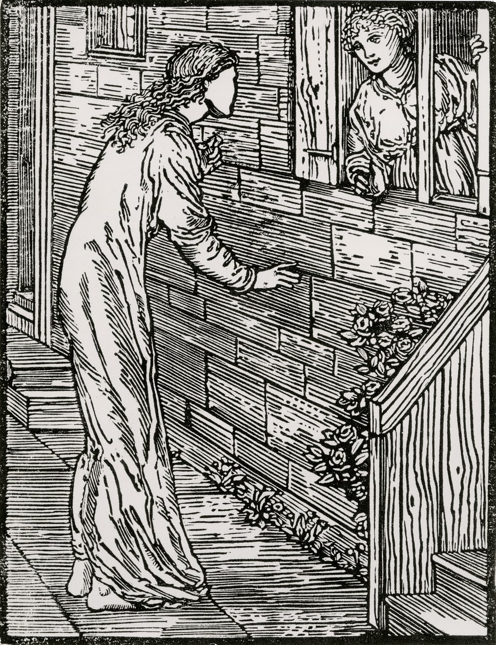 Comes to the Second by Edward Coley (after) Burne Jones