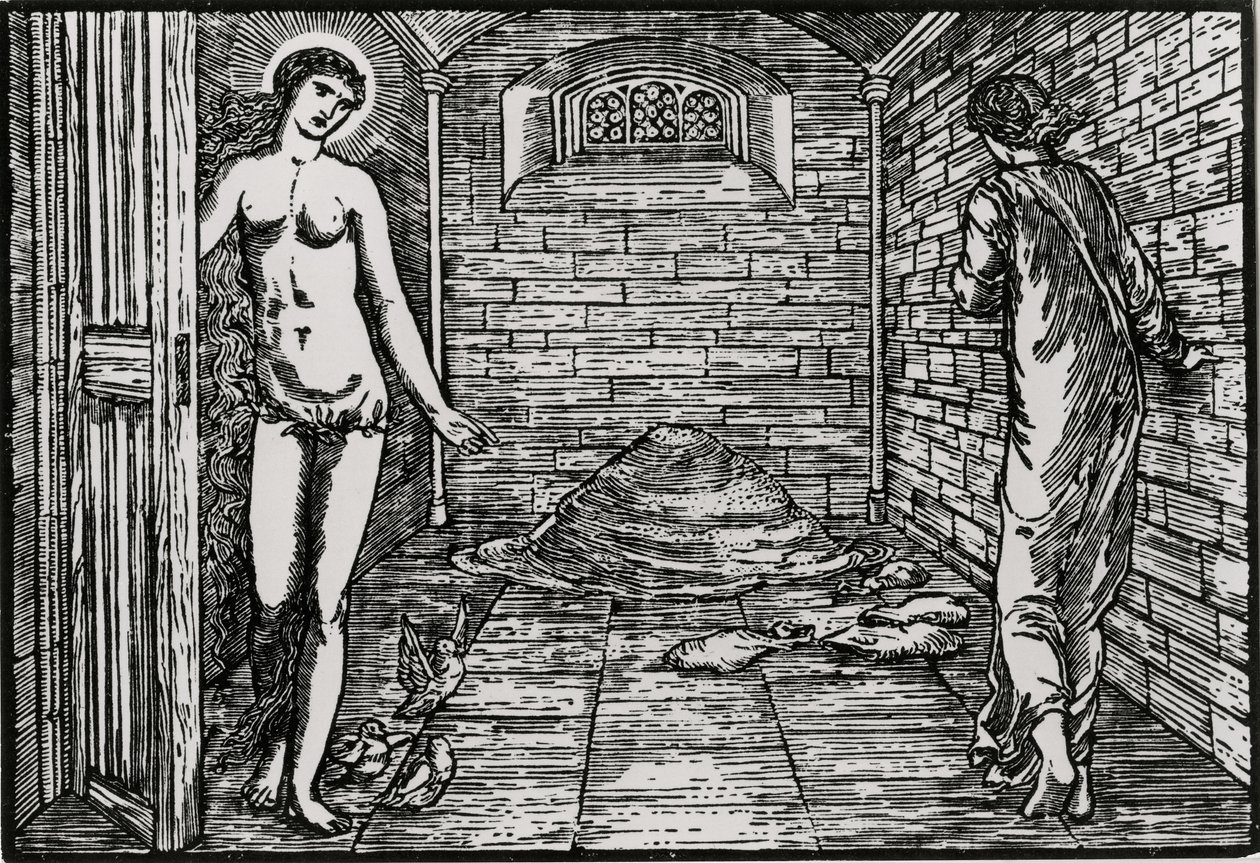The Task of the Seeds by Edward Coley (after) Burne Jones