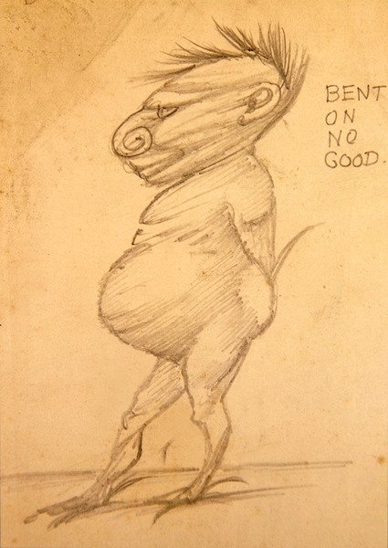 Bent on No Good by Edward Coley Burne Jones