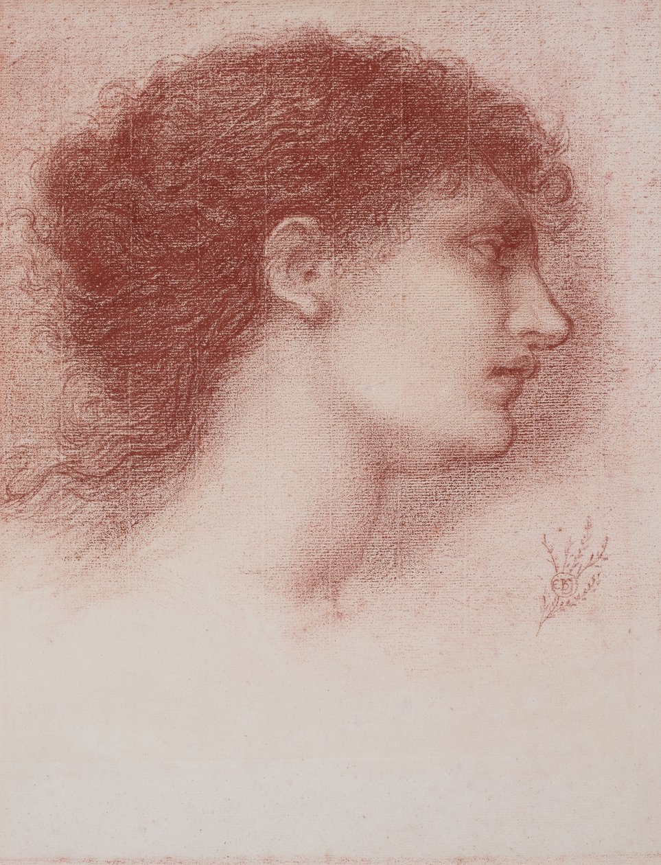 Euphrosyne Cassavetti by Edward Coley Burne-Jones