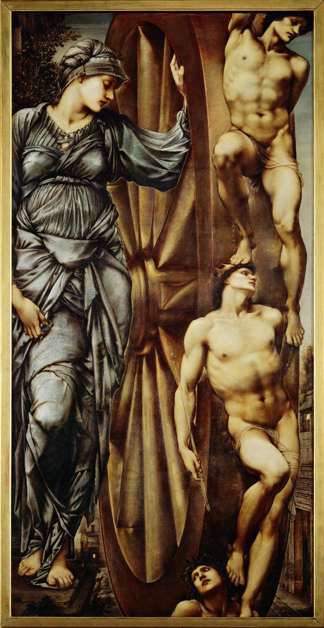 The Wheel of Fortune by Edward Coley Burne Jones