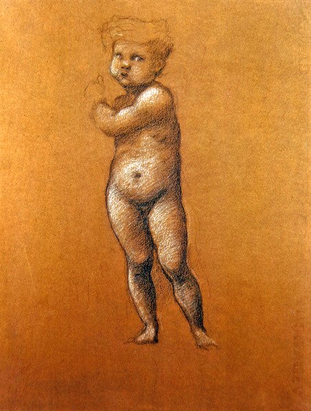 Study of the Figure of the Infant 