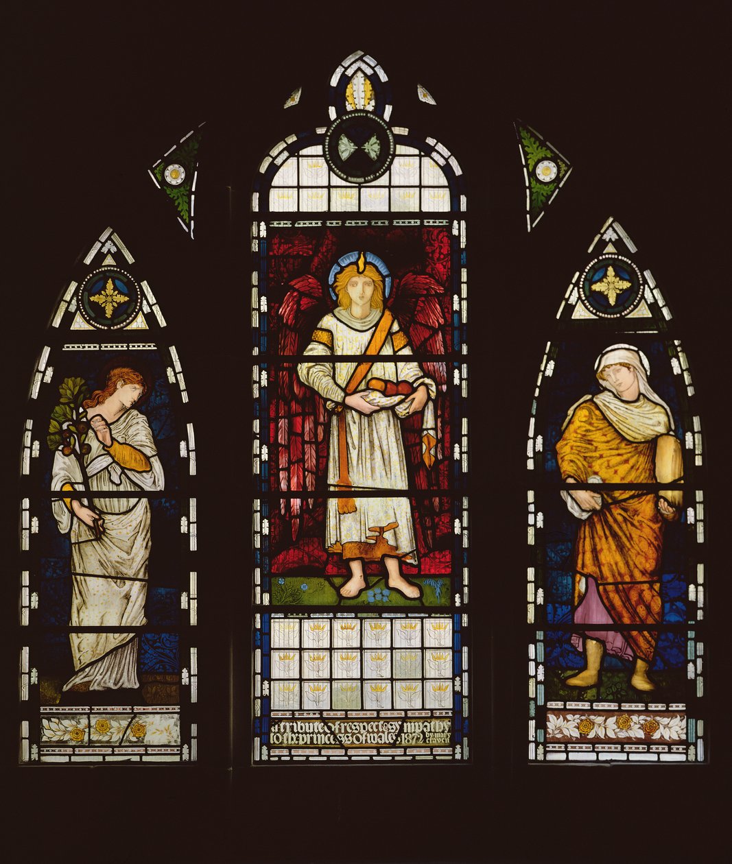 Dorothea and Theophilus by Edward Burne Jones