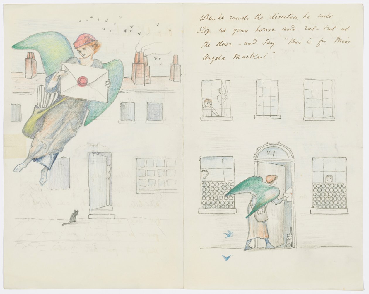 Letter to Angela Thirkell by Edward Burne Jones