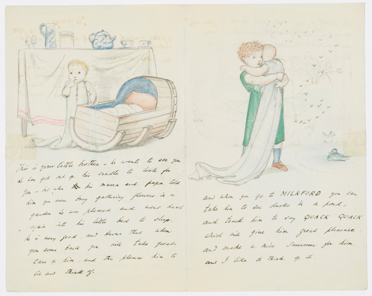 Letter to Angela Thirkell by Edward Burne Jones