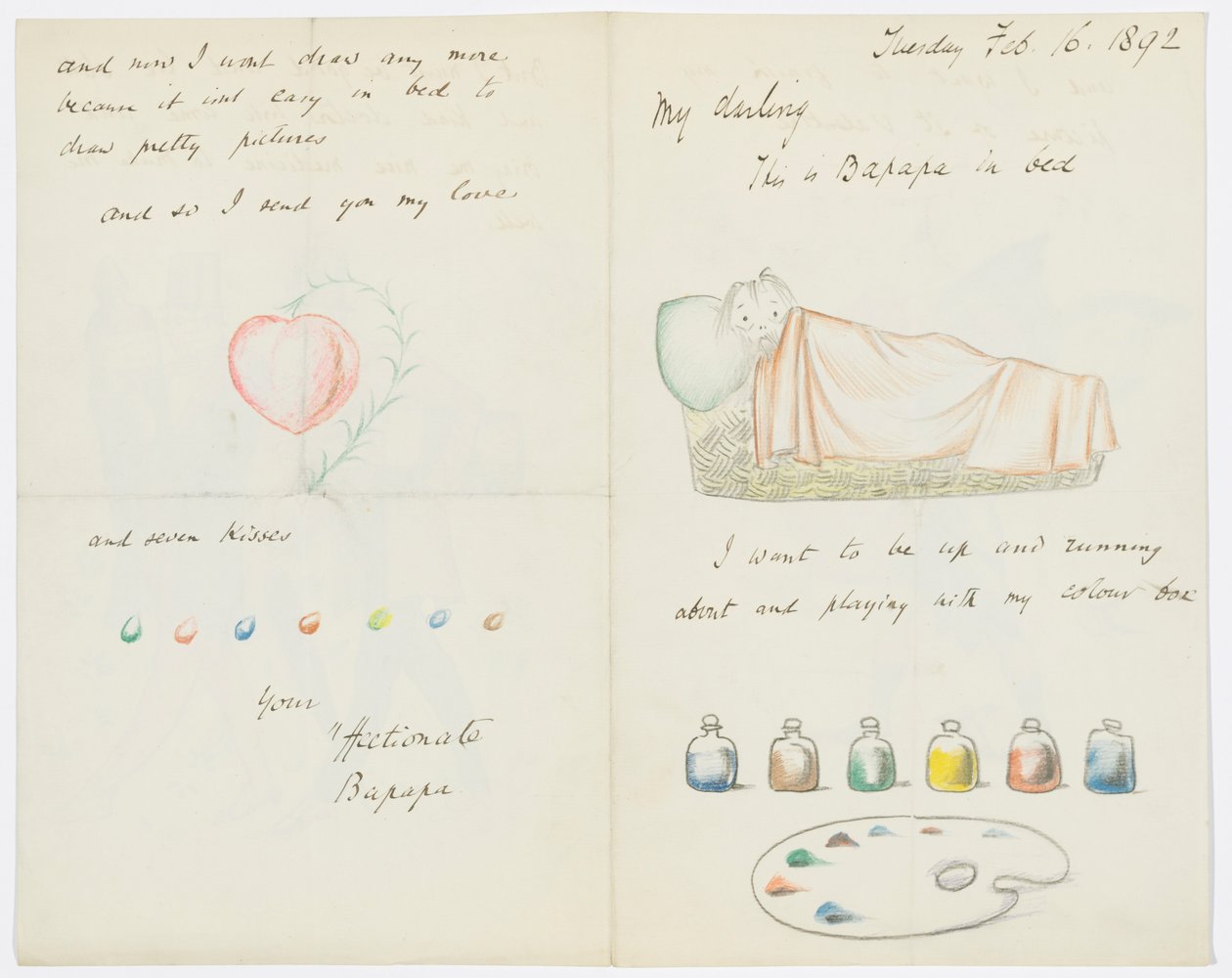 Letter to Angela Thirkell by Edward Burne Jones