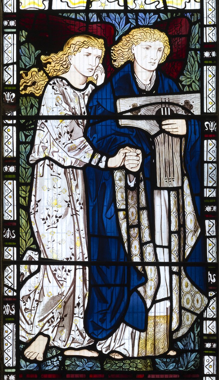 Musical Angel, 1865 by Edward Burne Jones