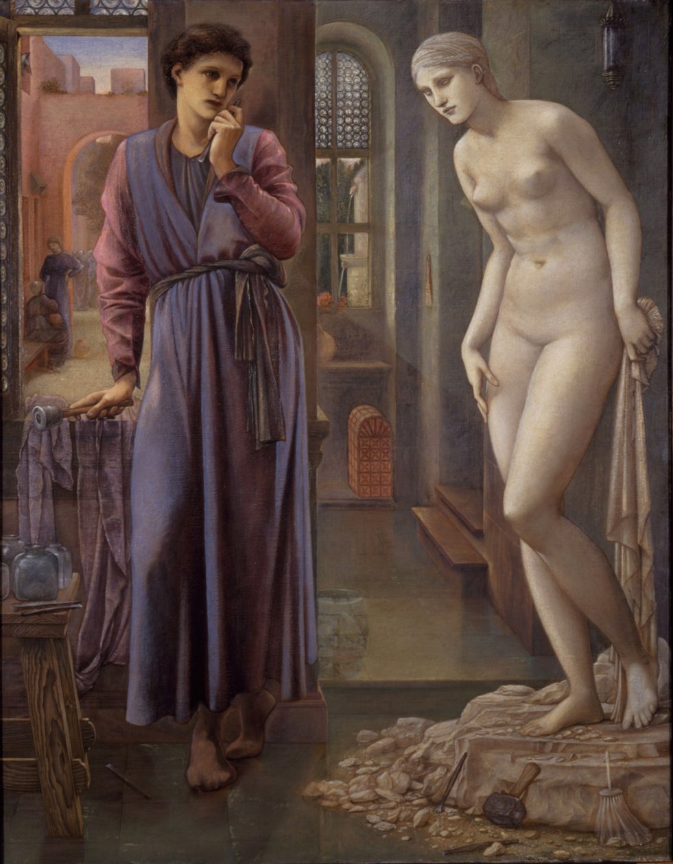 Pygmalion and the Image - The Hand Refrains, 1878 by Edward Burne Jones