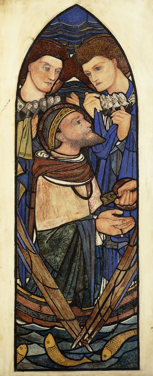 St. Peter Sinking in the Sea of Tiberias by Edward Burne-Jones