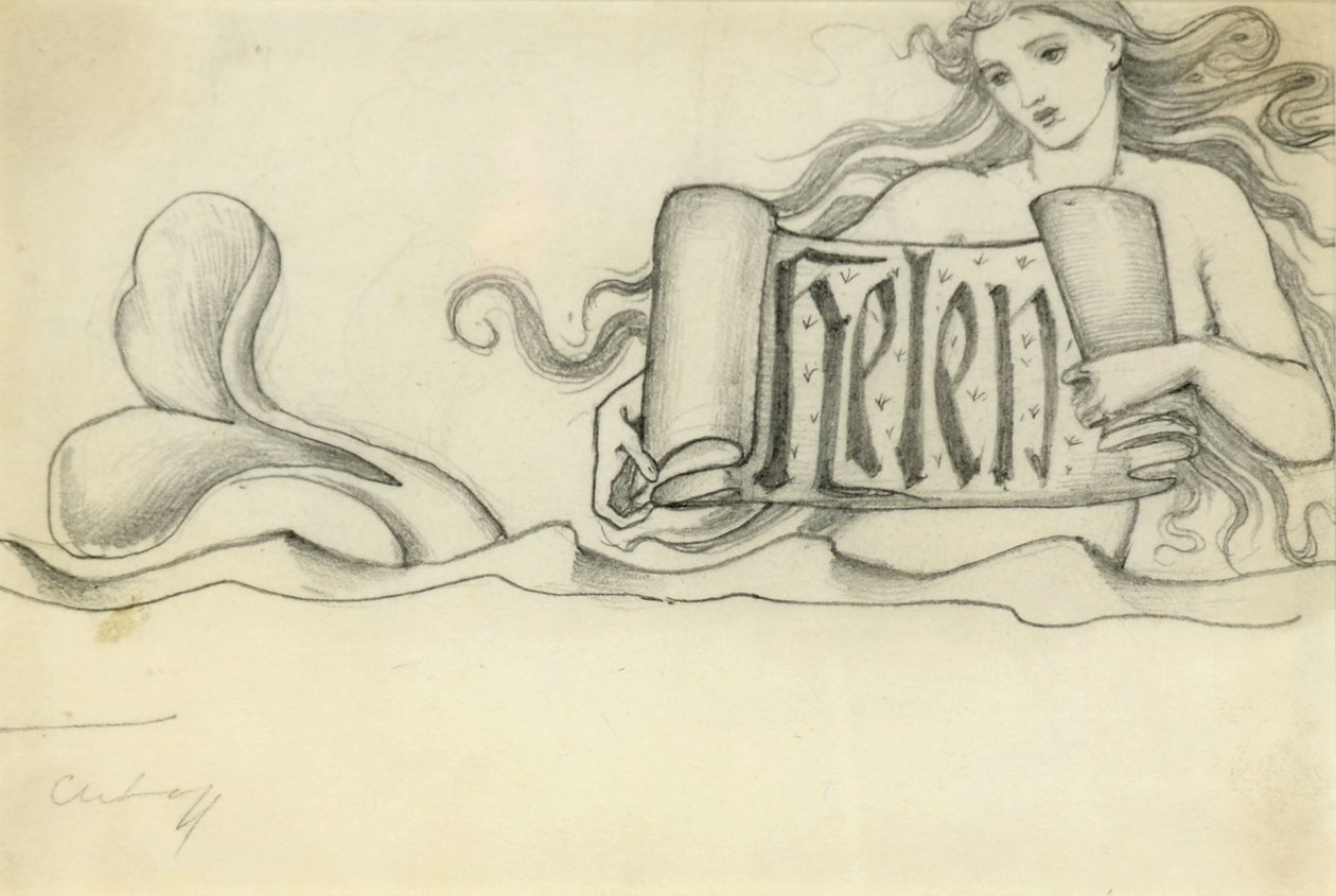 Study for Helen by Edward Burne Jones