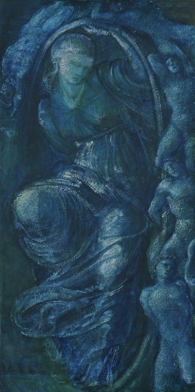 Study for the Wheel of Fortune by Edward Burne Jones