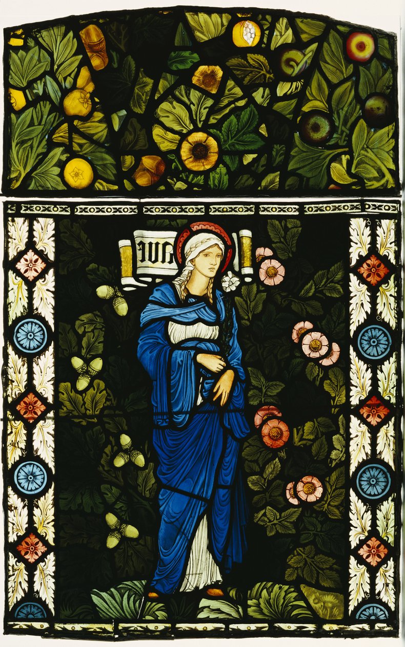 The Blessed Virgin Mary, Morris & Co. by Edward Burne Jones