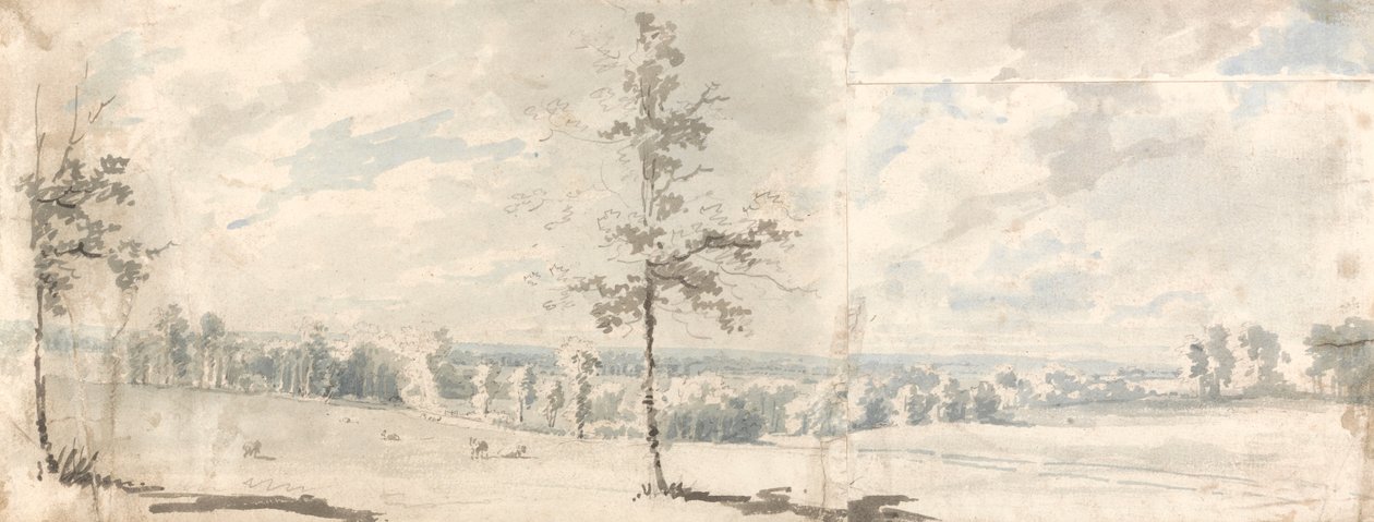 Harrow Common, Middlesex by Edward Dayes