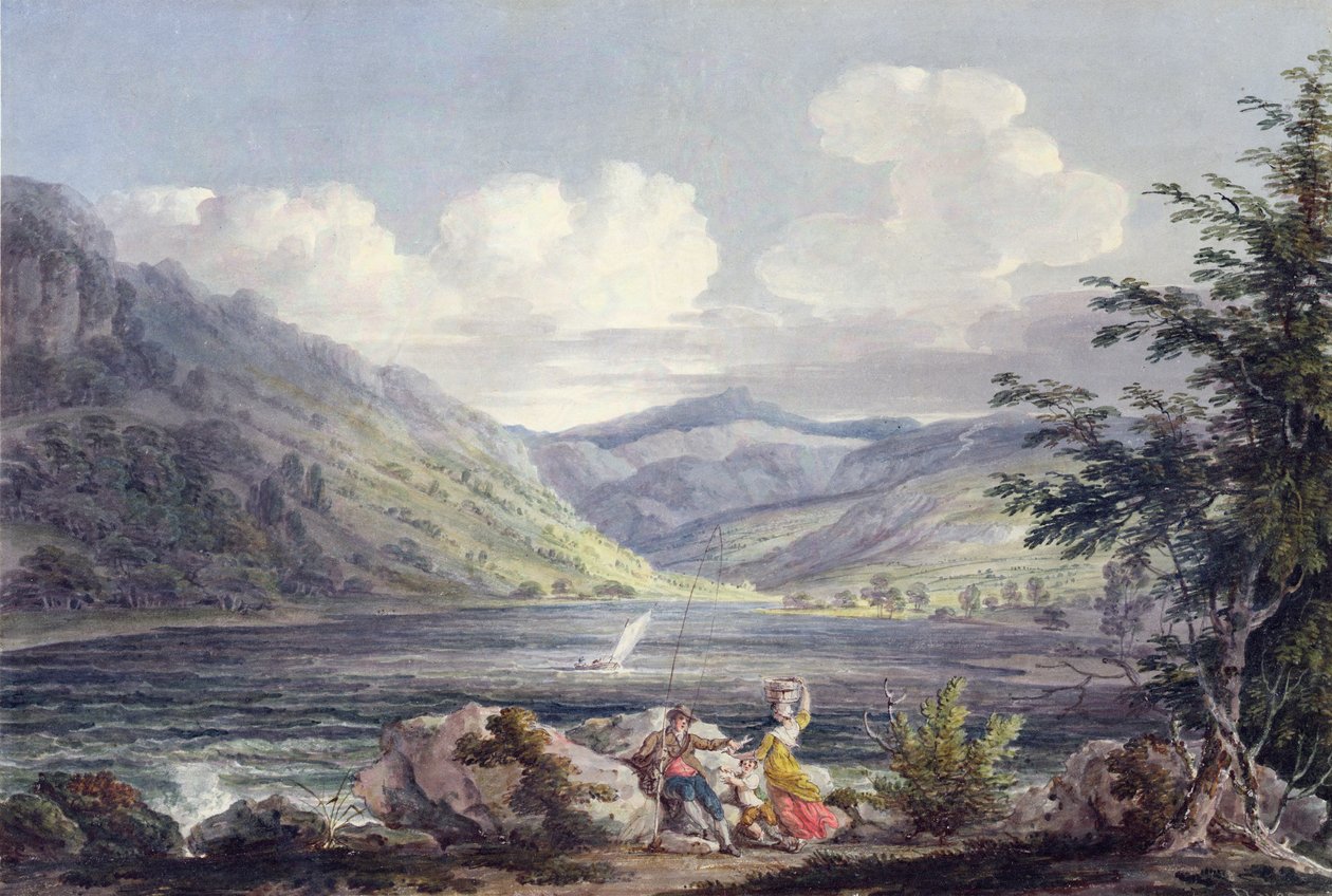 Haweswater, Westmoreland, c.1795 by Edward Dayes