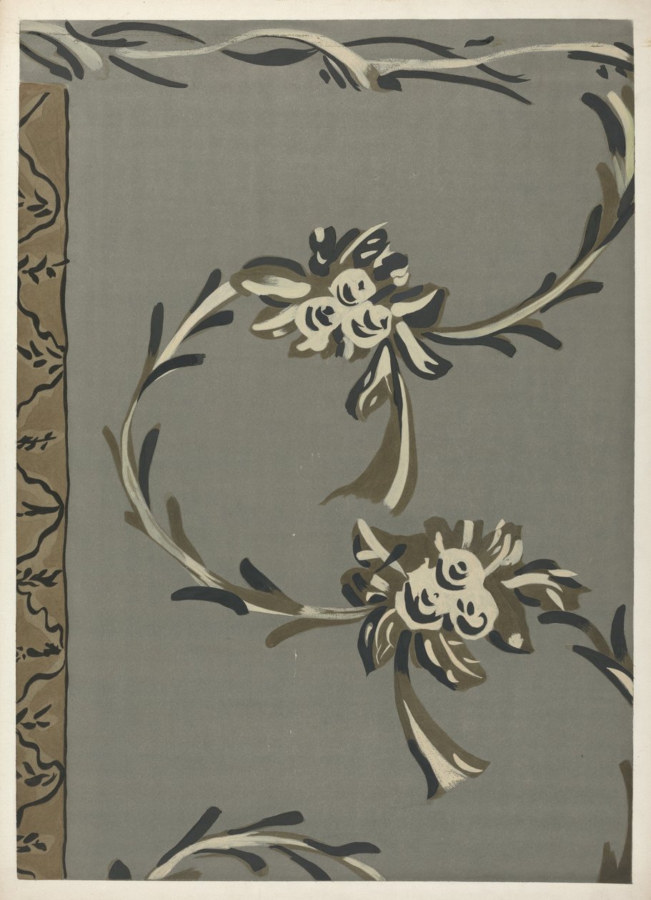 Free Hand Decorated Wall by Edward DiGennero after Michael Lauretano