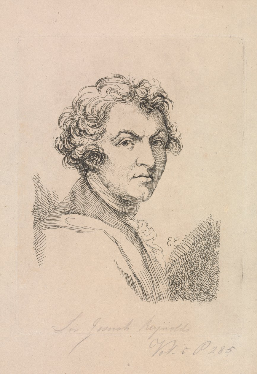 Sir Joshua Reynolds by Edward Edwards