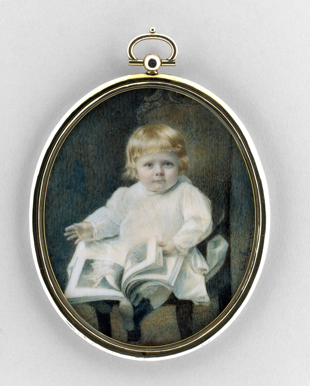 Portrait of a Boy, c.1900 by Edward Elias Kaufer