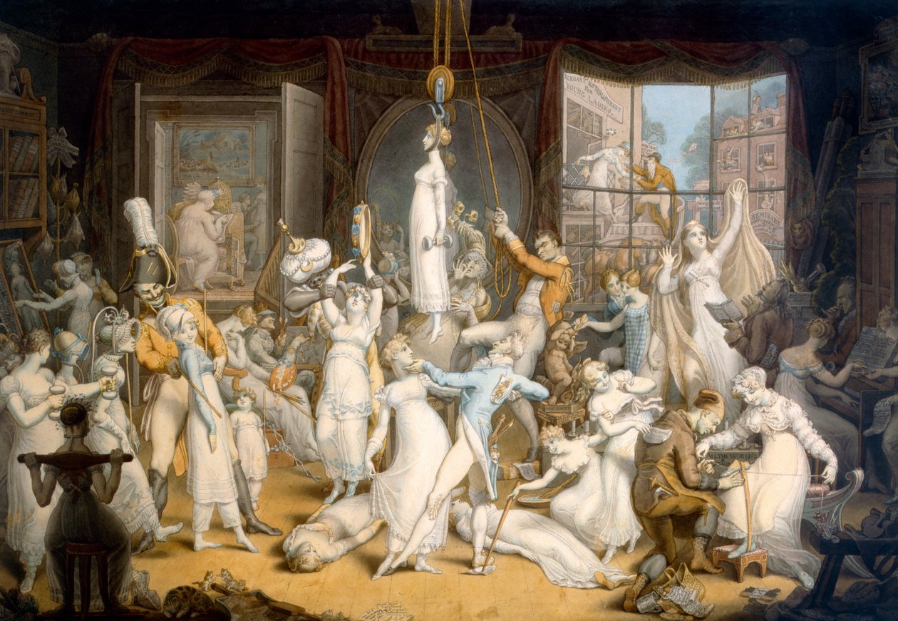 An Elegant Establishment for Young Ladies by Edward Francis Burney