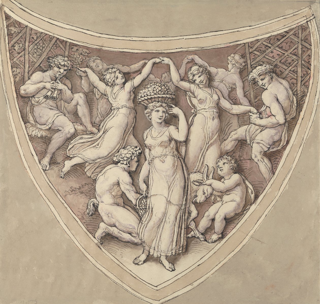 Bacchanalia by Edward Francis Burney