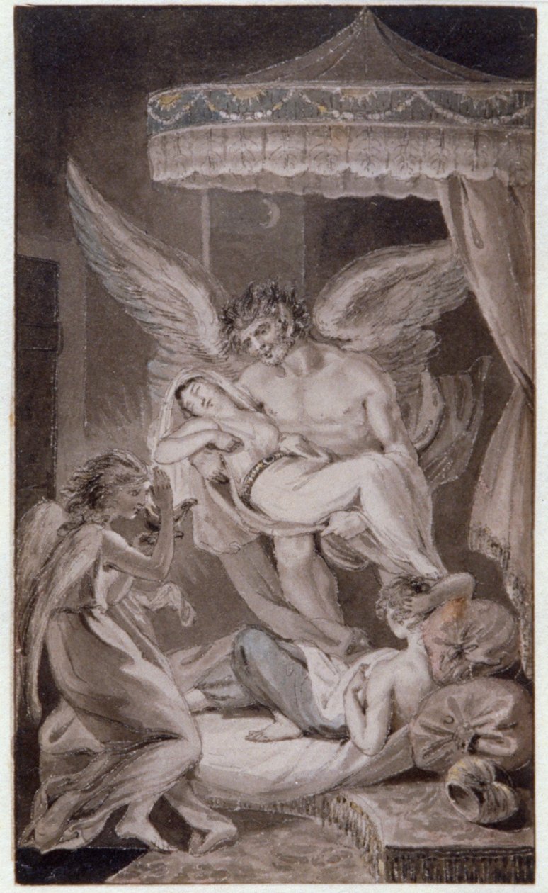 Genius Bearing the Soul Aloft, c. 1780-1848 by Edward Francis Burney
