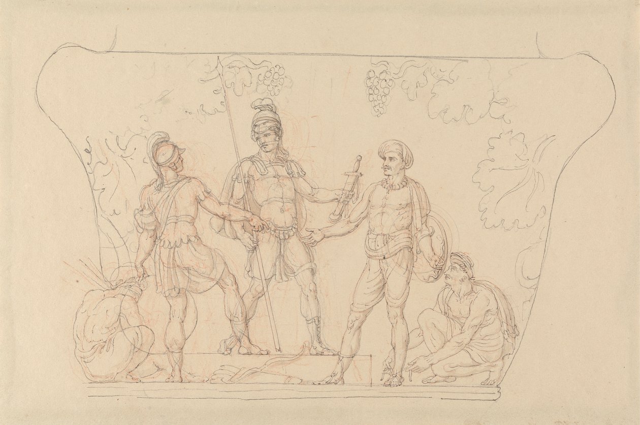 Putting Arms in the Hands of the Indians by Edward Francis Burney