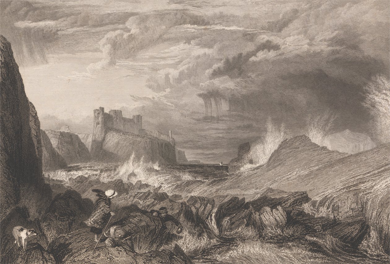 Tantallon Castle by Edward Goodall
