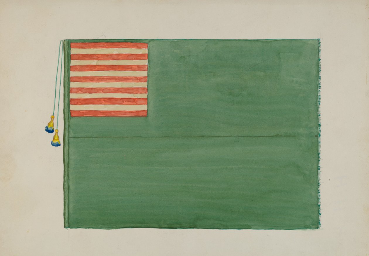 Revolutionary Flag by Edward Grant