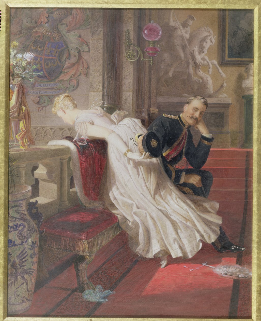 Amor Omnia Vincit by Edward Henry Corbould