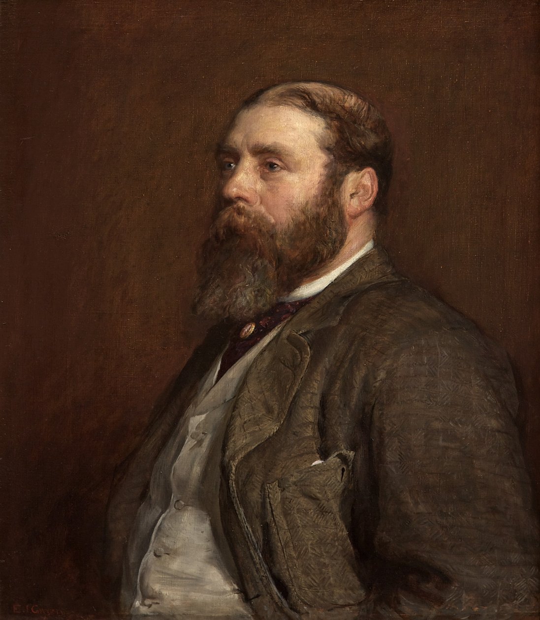 William Henry Wills, Esq., M.P. (Lord Winterstoke), c.1880 by Edward John Gregory