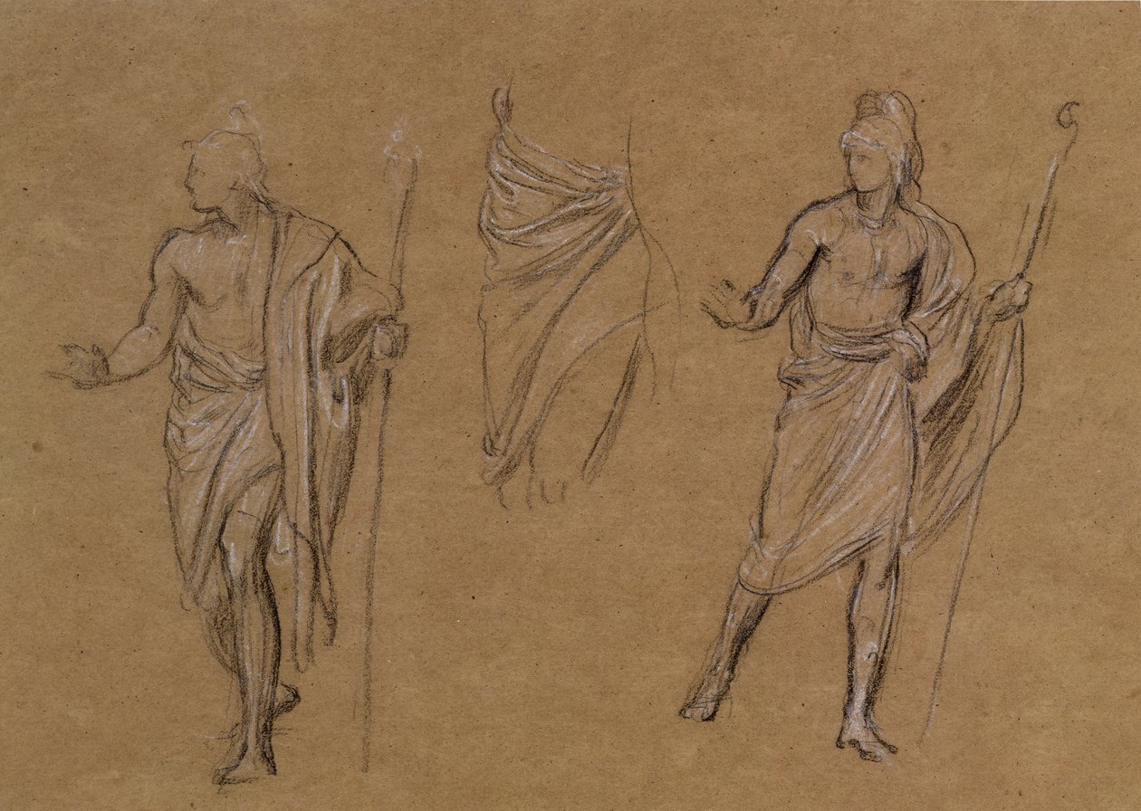 Study of Shepherds by Edward John Poynter