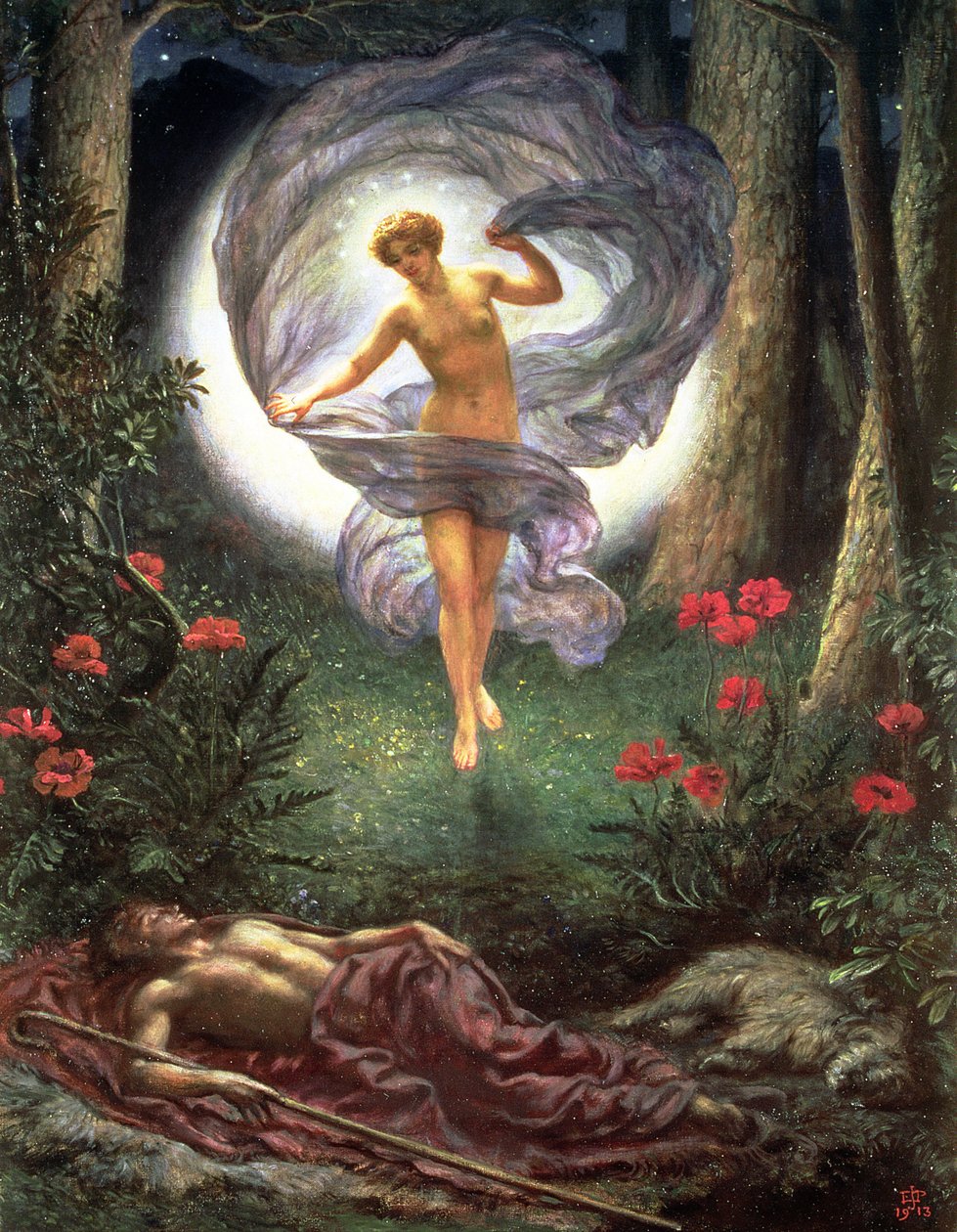 The Visions of Endymion by Edward John Poynter