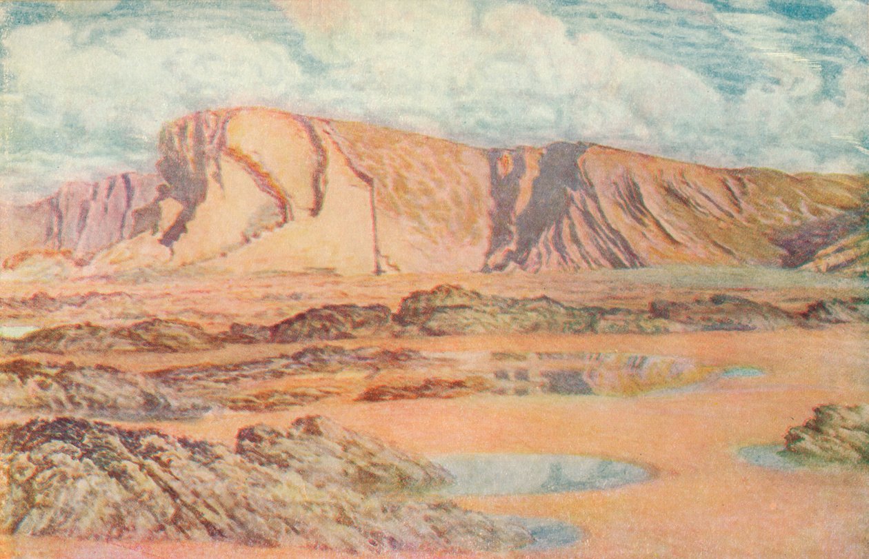 The Walls of Old England Bude by Edward John Poynter