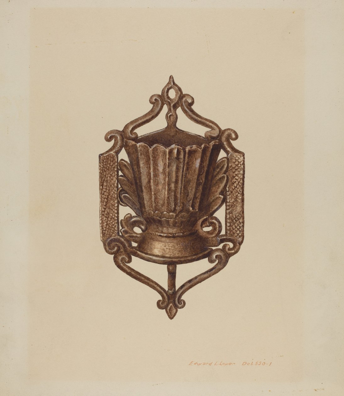 Match Holder by Edward L. Loper