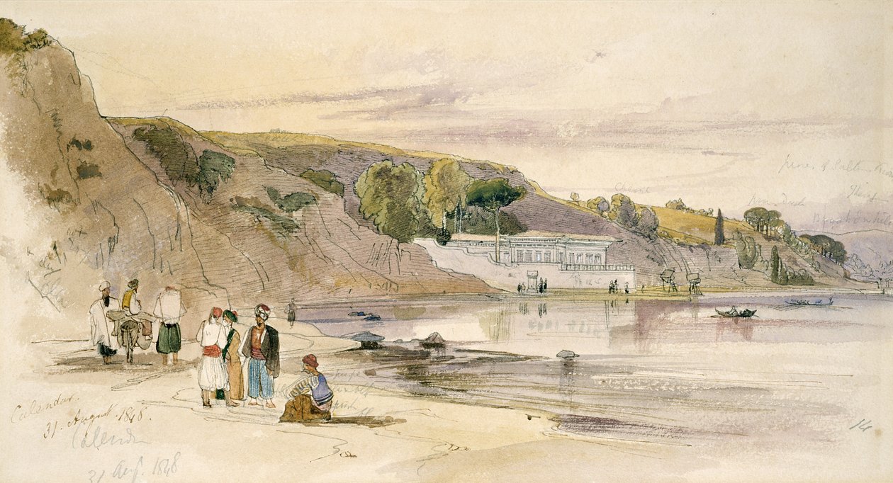 Calendar, 1848 by Edward Lear