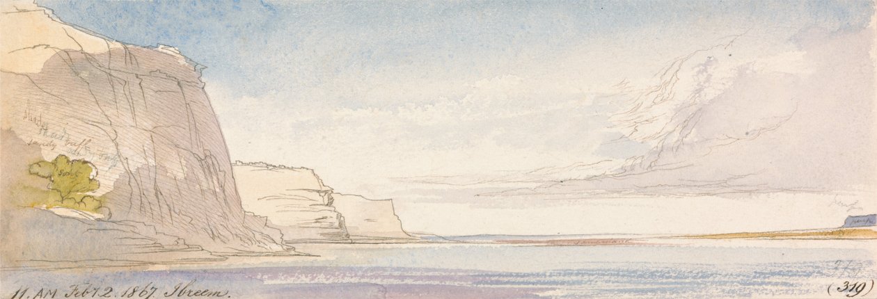Ibreem, 11:00 am, 2 February 1867 by Edward Lear
