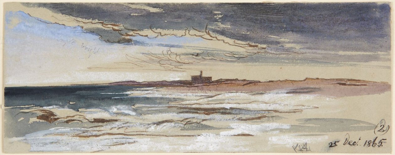 Malta by Edward Lear