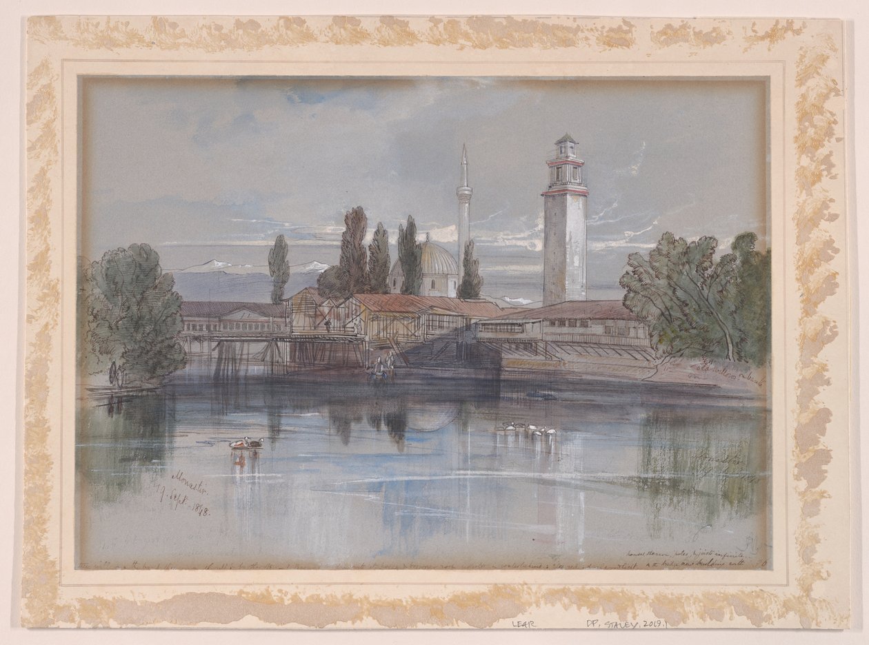 Monastir by Edward Lear