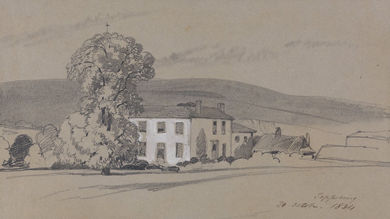 Peppering, 20 October 1834 by Edward Lear