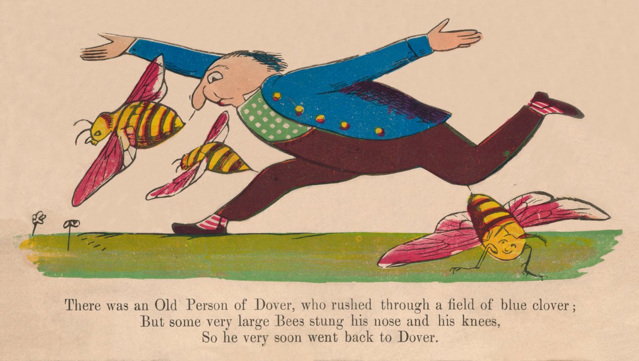 There was an Old Person of Dover... by Edward Lear