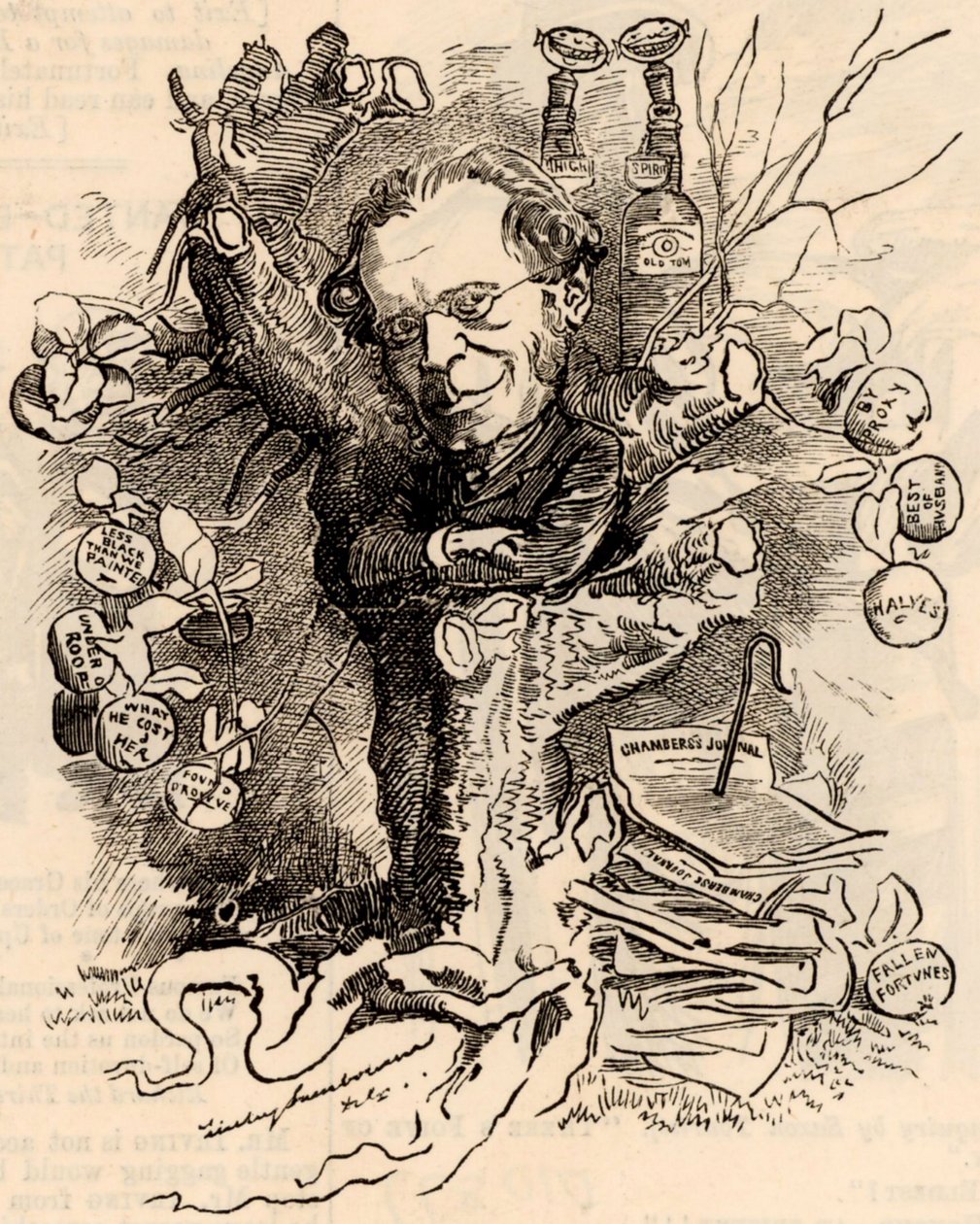 Portrait of James Payn by Edward Linley Sambourne